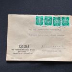 10 Belege DDR, Dienstpost (A), Bedarf, Geschäfts- und Behördenpost (OJM3437)