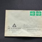 10 Belege DDR, Dienstpost (A), Bedarf, Geschäfts- und Behördenpost (OJM3438)