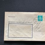 10 Belege DDR, Dienstpost (A), Bedarf, Geschäfts- und Behördenpost (OJM3438)
