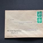 10 Belege DDR, Dienstpost (A), Bedarf, Geschäfts- und Behördenpost (OJM3439)