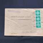 10 Belege DDR, Dienstpost (A), Bedarf, Geschäfts- und Behördenpost (OJM3439)