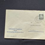 10 Belege DDR, Dienstpost (A), Bedarf, Geschäfts- und Behördenpost (OJM3440)