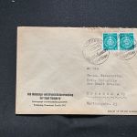 10 Belege DDR, Dienstpost (A), Bedarf, Geschäfts- und Behördenpost (OJM3441)