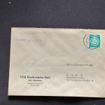 10 Belege DDR, Dienstpost (A), Bedarf, Geschäfts- und Behördenpost (OJM3441)