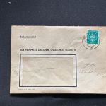 10 Belege DDR, Dienstpost (A), Bedarf, Geschäfts- und Behördenpost (OJM3441)