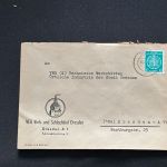 10 Belege DDR, Dienstpost (A), Bedarf, Geschäfts- und Behördenpost (OJM3442)