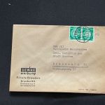 10 Belege DDR, Dienstpost (A), Bedarf, Geschäfts- und Behördenpost (OJM3443)