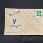 10 Belege DDR, Dienstpost (A), Bedarf, Geschäfts- und Behördenpost (OJM3443)