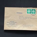 10 Belege DDR, Dienstpost (A), Bedarf, Geschäfts- und Behördenpost (OJM3444)