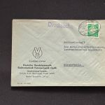 10 Belege DDR, Dienstpost (A), Bedarf, Geschäfts- und Behördenpost (OJM3444)
