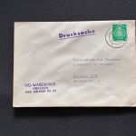 10 Belege DDR, Dienstpost (A), Bedarf, Geschäfts- und Behördenpost (OJM3445)