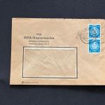 10 Belege DDR, Dienstpost (A), Bedarf, Geschäfts- und Behördenpost (OJM3446)