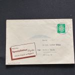 10 Belege DDR, Dienstpost (A), Bedarf, Geschäfts- und Behördenpost (OJM3446)