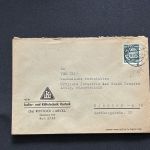 10 Belege DDR, Dienstpost (A), Bedarf, Geschäfts- und Behördenpost (OJM3446)