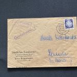 10 Belege DDR, Dienstpost (A), Bedarf, Geschäfts- und Behördenpost (OJM3446)