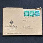 10 Belege DDR, Dienstpost (A), Bedarf, Geschäfts- und Behördenpost (OJM3447)