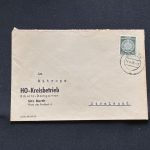 10 Belege DDR, Dienstpost (A), Bedarf, Geschäfts- und Behördenpost (OJM3447)