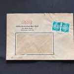 10 Belege DDR, Dienstpost (A), Bedarf, Geschäfts- und Behördenpost (OJM3448)