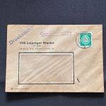 10 Belege DDR, Dienstpost (A), Bedarf, Geschäfts- und Behördenpost (OJM3448)