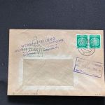 10 Belege DDR, Dienstpost (A), Bedarf, Geschäfts- und Behördenpost (OJM3448)