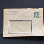 10 Belege DDR, Dienstpost (A), Bedarf, Geschäfts- und Behördenpost (OJM3448)