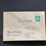 10 Belege DDR, Dienstpost (A), Bedarf, Geschäfts- und Behördenpost (OJM3448)