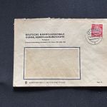 10 Belege DDR, Dienstpost (A), Bedarf, Geschäfts- und Behördenpost (OJM3449)