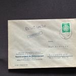 10 Belege DDR, Dienstpost (A), Bedarf, Geschäfts- und Behördenpost (OJM3449)