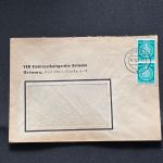 10 Belege DDR, Dienstpost (A), Bedarf, Geschäfts- und Behördenpost (OJM3450)
