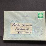 10 Belege DDR, Dienstpost (A), Bedarf, Geschäfts- und Behördenpost (OJM3452)