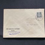10 Belege DDR, Dienstpost (A), Bedarf, Geschäfts- und Behördenpost (OJM3452)