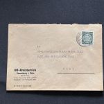 10 Belege DDR, Dienstpost (A), Bedarf, Geschäfts- und Behördenpost (OJM3452)