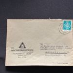 10 Belege DDR, Dienstpost (A), Bedarf, Geschäfts- und Behördenpost (OJM3454)