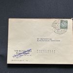 10 Belege DDR, Dienstpost (A), Bedarf, Geschäfts- und Behördenpost (OJM3455)