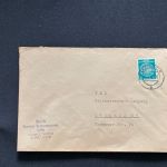 10 Belege DDR, Dienstpost (A), Bedarf, Geschäfts- und Behördenpost (OJM3457)