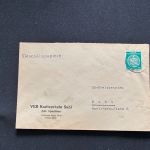 10 Belege DDR, Dienstpost (A), Bedarf, Geschäfts- und Behördenpost (OJM3458)