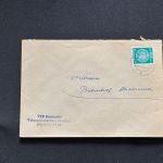 10 Belege DDR, Dienstpost (A), Bedarf, Geschäfts- und Behördenpost (OJM3458)