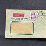 10 Belege DDR, Dienstpost (A), Bedarf, Geschäfts- und Behördenpost (OJM3459)
