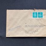 10 Belege DDR, Dienstpost (A), Bedarf, Geschäfts- und Behördenpost (OJM3460)