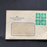10 Belege DDR, Dienstpost (A), Bedarf, Geschäfts- und Behördenpost (OJM3460)