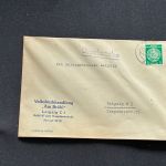 10 Belege DDR, Dienstpost (A), Bedarf, Geschäfts- und Behördenpost (OJM3461)