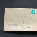 10 Belege DDR, Dienstpost (A), Bedarf, Geschäfts- und Behördenpost (OJM3463)