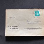 10 Belege DDR, Dienstpost (A), Bedarf, Geschäfts- und Behördenpost (OJM3463)