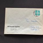 10 Belege DDR, Dienstpost (A), Bedarf, Geschäfts- und Behördenpost (OJM3464)