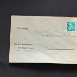 10 Belege DDR, Dienstpost (A), Bedarf, Geschäfts- und Behördenpost (OJM3464)