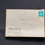 10 Belege DDR, Dienstpost (A), Bedarf, Geschäfts- und Behördenpost (OJM3465)