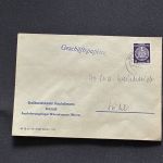 10 Belege DDR, Dienstpost (A), Bedarf, Geschäfts- und Behördenpost (OJM3467)