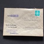 10 Belege DDR, Dienstpost (A), Bedarf, Geschäfts- und Behördenpost (OJM3467)
