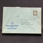 10 Belege DDR, Dienstpost (A), Bedarf, Geschäfts- und Behördenpost (OJM3468)