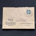 10 Belege DDR, Dienstpost (A), Bedarf, Geschäfts- und Behördenpost (OJM3468)